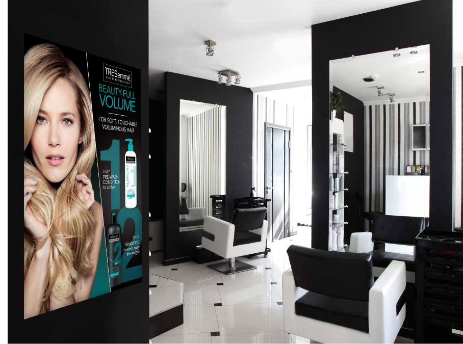 Beauty-Full Volume Salon Advertising