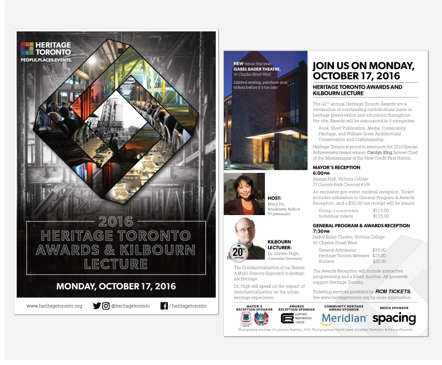 The Heritage Toronto Awards and Kilbourn