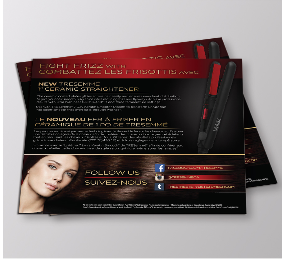 7 Day Keratin Smooth Sampling Brochure Inside