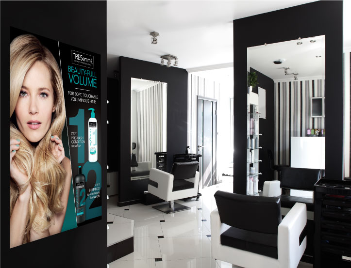 Beauty-Full Volume Salon Advertising